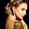 2 Sets 2 Style Rhinestone Wing Asymmetrical Earrings EJEW-FI0001-31-4