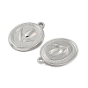 304 Stainless Steel Pendants STAS-D376-25P-2