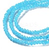 Baking Paint Imitation Jade Glass Bead Strands DGLA-A034-J4MM-A13-2