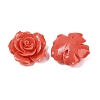 Synthetic Coral Dyed Carved Beads SHEL-Z003-01A-2
