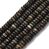 Natural Biotite Jade Beads Strands G-L624-H09-6x2mm-2