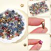 300Pcs 15 Colors Electroplate Transparent Glass Beads GLAA-PA0001-18-6