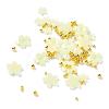Flower Plastic Cabochons Nail MRMJ-I001-03F-3