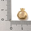 Brass Micro Pave Clear Cubic Zirconia Charms KK-U037-12G-06-3