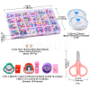 DIY Candy Color Bracelet Making Kit DIY-FS0003-12-6