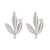 304 Stainless Steel Stud Earring Findings STAS-Z199-03P-04-1