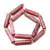 Natural Thulite Beads Strands G-D353-A01-3