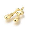 Rack Plating Brass Pendants KK-I722-08G-R-2