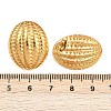 304 Stainless Steel Textured Oval Stud Earrings EJEW-I320-21G-04-5