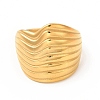 Ion Plating(IP) 304 Stainless Steel Finger Rings for Women Men RJEW-C049-29A-G-2