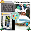 48Pcs 4 Styles Christmas Theme Self-Adhesive Acrylic Rhinestone Stickers STIC-FG0001-04-6