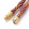 Nylon Cord Silder Bracelets MAK-C003-03G-21-3