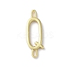 Rack Plating Brass Connector Charms KK-P245-07G-Q-1