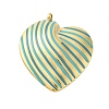304 Stainless Steel Pendants STAS-V003-03G-08-1