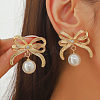 Elegant Alloy Stud Earrings KA4675-2-1