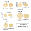 304 Stainless Steel Links Connectors & Charms & Spacer Beads STAS-UN0016-70G-2