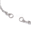 304 Stainless Steel Slider Bracelet Makings AJEW-JB01252-02-2