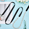 Metal Full Crystal Rhinestone Horse Eye Bridal Waist Belts for Wedding Dress AJEW-WH20080-65F-S-3