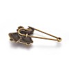 Tibetan Style Alloy Safety Brooches JEWB-WH0008-05AB-2