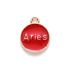 Alloy Enamel Pendants X-ENAM-S124-01A-07A-3