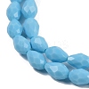 Opaque Solid Color Beads Strands EGLA-N013-P8mm-D10-3