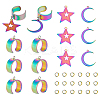 Charms Open Ring Making Kit STAS-UN0049-63-1