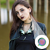 10Pcs 304 Stainless Steel Vortex Cuff Earrings EJEW-UN0002-76MC-5