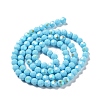 Opaque Glass Beads Strands EGLA-A035-P6mm-L08-2