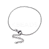 304 Stianless Steel Cable Chain Bracelet Making STAS-CJ0001-134P-3