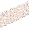 Natural Cultured Freshwater Pearl Beads Strands PEAR-N012-05Y-5