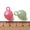 Opaque Luminous Glitter Powder Acrylic Pendants OACR-G052-12C-5