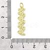 Mother's Day Brass Micro Pave Cubic Zirconia Pendants X-KK-V007-26G-3