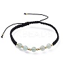 Adjustable Natural Green Aventurine Braided Bead Bracelets BJEW-JB04599-03-1
