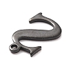 304 Stainless Steel Charms STAS-H112-S-EB-3