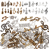 60Pcs 30 Styles Tibetan Style Alloy Pendants FIND-WR0012-37-1