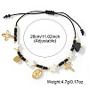 Religious 304 Stainless Steel Charm Bracelets KS0574-4
