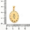 Golden 304 Stainless Steel Pendants STAS-K300-02G-R-3