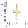 Brass Enamel Pendants KK-CBA3F25-11G-04-3