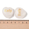 Natural Quartz Crystal Heart Engraving MBTI Figurines Statues for Home Office Desk Decorations G-K353-05N-3