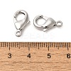 Rack Plating Brass Lobster Claw Clasps KK-F090-27P-03-3