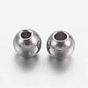 201 Stainless Steel Beads STAS-R033-3mm-2