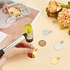 12Pcs 4 Styles 304 Stainless Steel Pendants STAS-WR0001-16-4