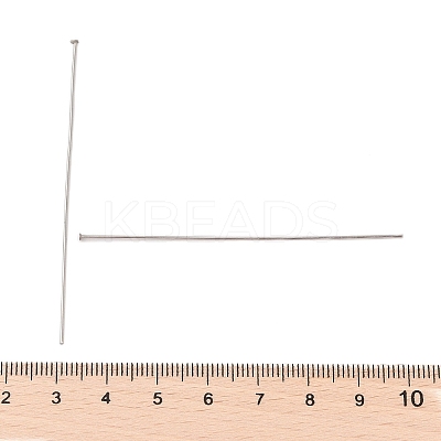 304 Stainless Steel Flat Head Pins X-STAS-Z089-03P-15-1