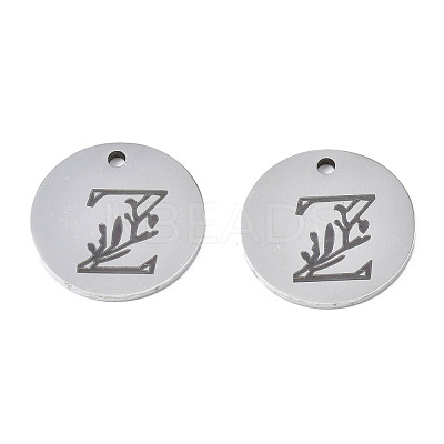 Non-Tarnish 304 Stainless Steel Charms STAS-T059-26P-Z-1