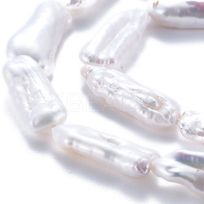 Natural Keshi Pearl Beads Strands PEAR-S020-H01-1