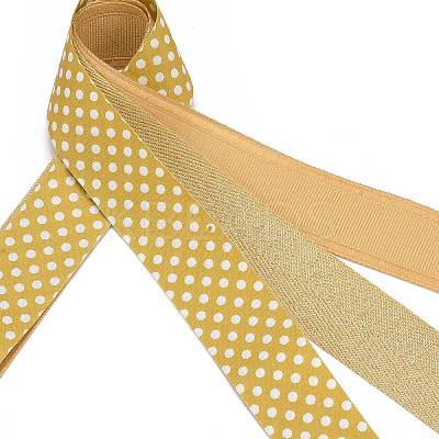 9 Yards 3 Styles Polyester Ribbon SRIB-A014-H02-1