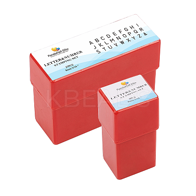 Iron Metal Stamps Set AJEW-PH0002-06-1