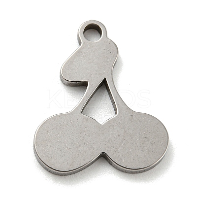 Non-Tarnish 304 Stainless Steel Pendants STAS-G318-09P-1