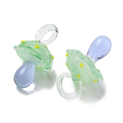 Handmade Lampwork Pendants X-LAMP-M021-01C-1