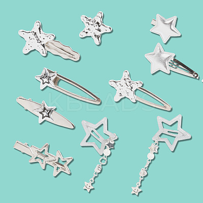 1 Sets Iron Alligator Hair Clips MRMJ-CP0001-49-1